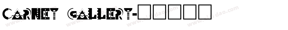 carney gallery字体转换